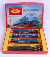 Lot 865 - A Triang Hornby Blue Bullman train set...