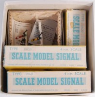 Lot 885 - Quantity of semophore signals, hand and...