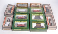 Lot 912 - 12 boxed wagons, most PO (G-BFG) by Replica...