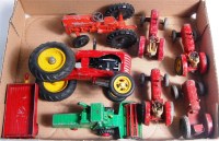 Lot 2521 - Dinky, Lone Star etc, 3x Massey Harris...