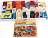 Lot 2313 - Matchbox, 1-75 series No.3 Bedford tipper...