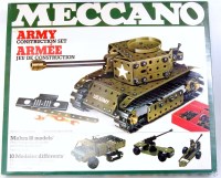 Lot 3163 - Meccano 1978 release Army Construction Set,...