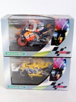 Lot 3166 - Scalextric Moto GP Boxed Group, 2 cased...