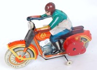 Lot 3171 - A 1950s Russian tinplate and clockwork...