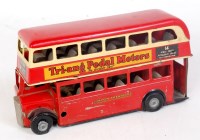 Lot 3182 - A Triang Minic No. 60M double decker London...