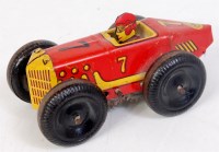 Lot 3184 - A Marks Toys of USA tinplate and clockwork...