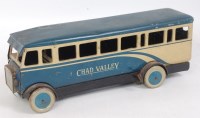 Lot 3185 - A Chad Valley UK 1946 single decker bus...