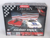 Lot 3222 - A Carrera Evolution 1/32 scale Highway Rivals...