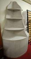Lot 1100 - A pair of contemporary white-washed and...