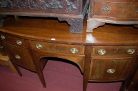 Lot 1217 - A late 19th century mahogany and satinwood...