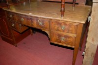 Lot 1229 - A circa 1900 mahogany and flame mahogany...