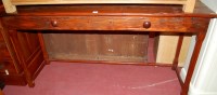 Lot 1238 - A contemporary South African Jarrah wood two...
