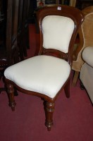Lot 1297 - A set of four mid Victorian mahogany balloon...