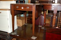 Lot 1306 - An early 19th century mahogany round cornered...
