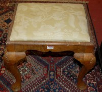 Lot 1321 - An early Georgian style figured walnut...