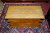 Lot 1326 - A Victorian scrumble finish pine and metal...
