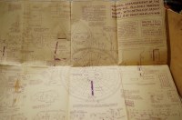 Lot 1510 - A Hughes Designs general arrangement sheet...