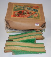 Lot 1520 - A Louis Marx & Co E50 tinplate speedway,...