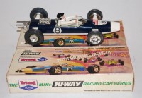 Lot 1524 - Two boxes of Triang Highway racing car series...
