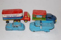 Lot 1582 - A tray containing a quantity of Marx Toys and...