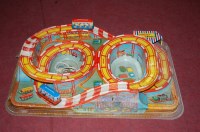 Lot 1628 - A Teknofix plastic Coney Island playset, with...
