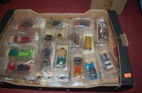 Lot 1669 - Three boxes containing a qty plastic cased and...