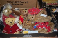 Lot 1673 - A qty modern release plush toy and mohair...