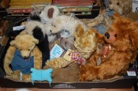 Lot 1675 - One box qty modern release plush filled &...