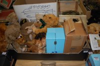 Lot 1677 - One box qty modern release mohair & plush...
