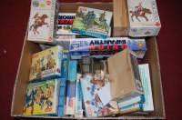 Lot 1704 - One box qty Tamiya Airfix and Italri plastic...