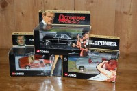 Lot 1711 - Three various boxed Corgi James Bond the...