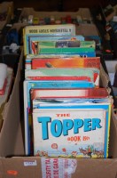 Lot 1712 - One box children's annuals to inc. Blue Peter,...