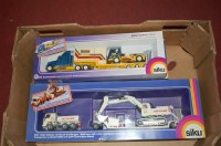Lot 1786 - Three boxed Siku commercial vehicles to inc....