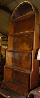 Lot 1299 - An early 20th century oak dome top waterfall...