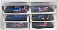Lot 2565 - Six plastic cased Spark Models 1/43 scale...