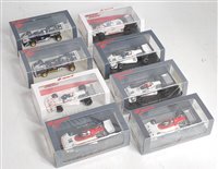 Lot 2568 - Eight various plastic cased Spark Models 1/43...