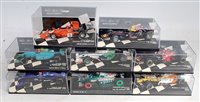 Lot 2576 - Eight various boxed Minichamps Paul's Model...