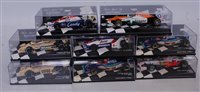 Lot 2638 - Eight various plastic  cased Minichamps 1/43...
