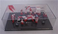 Lot 2647 - A Minichamps 1/43 scale Panasonic Toyota...