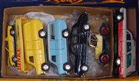 Lot 1947 - Six various loose and part boxes Dinky Toy...