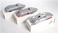 Lot 2766 - Three 1/43 Geoff Brown land speed record cars;...