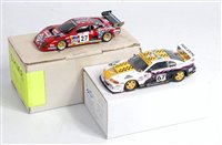 Lot 2778 - Two 1/43 various hand built racing cars; SHMR...
