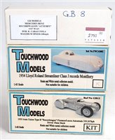 Lot 2783 - Three 1/43 Touchwood/Geoff Brown land speed...