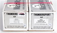 Lot 2791 - Two 1/43 Marsh Models Chaparral car kits; MM25...