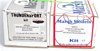 Lot 2792 - Two 1/43 Marsh Models Chaparral car kits;...