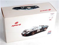 Lot 2799 - Diecast 1/18 Spark Ford GT MKII Le Mans winner...