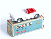 Lot 2699 - Tri-ang, Spot-On, No.191 Sunbeam Alpine, white...