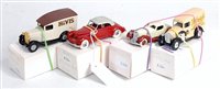 Lot 2517 - Four various boxed DGM white metal commercial...