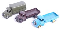 Lot 2045 - Dinky 413 Austin covered wagon, olive, drab...
