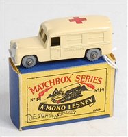 Lot 2308 - A Matchbox 175 Series No. 14B Daimler...